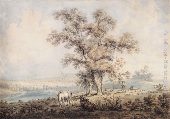 Thomas Girtin London from Highgate Hill